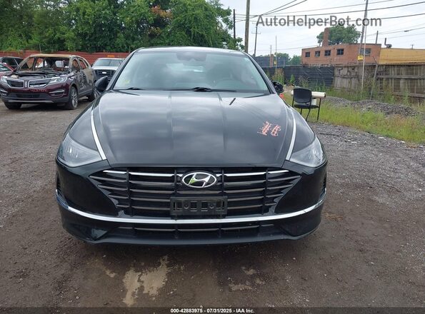 5NPEG4JA9MH074428 2021 HYUNDAI SONATA Black Вид щитка приладів