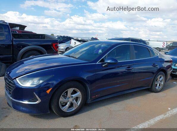 5NPEG4JAXMH130442 2021 HYUNDAI SONATA Blue სალონის 360-გრადუსიანი ხედი