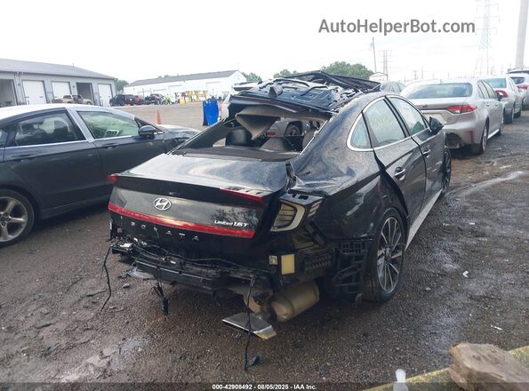 5NPEH4J29LH043023 2020 HYUNDAI SONATA Black Հետևի աջ