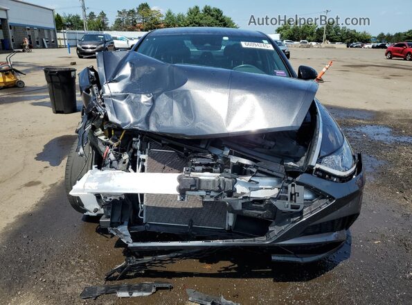 5NPEJ4J29MH107552 2021 HYUNDAI SONATA Gray 