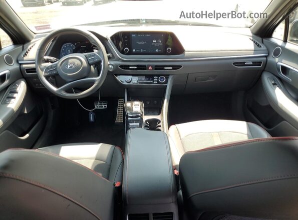 5NPEJ4J29MH107552 2021 HYUNDAI SONATA Gray 