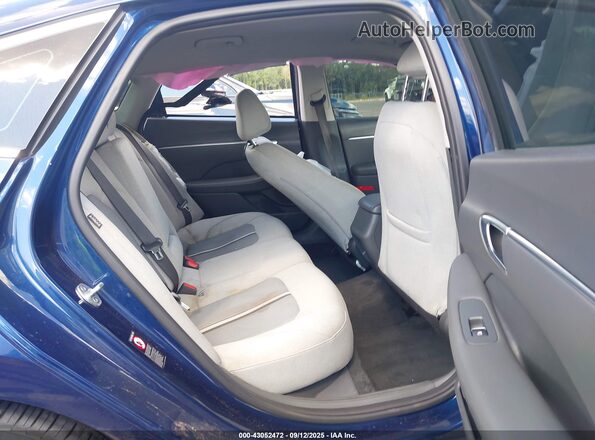 5NPEL4JAXMH128234 2021 HYUNDAI SONATA Blue VIN կոդի պիտակի տեսք