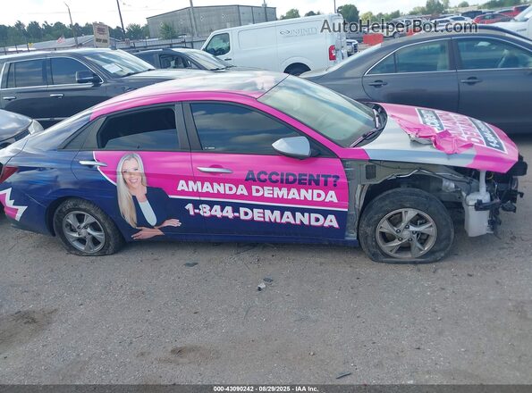 5NPLL4AG2MH052651 2021 HYUNDAI ELANTRA Pink Սալոնի հետևի տեսք