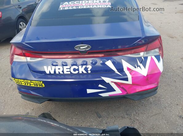 5NPLL4AG2MH052651 2021 HYUNDAI ELANTRA Pink 