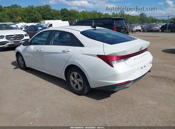 5NPLL4AG3MH015219 2021 HYUNDAI ELANTRA White Հետևի ձախ