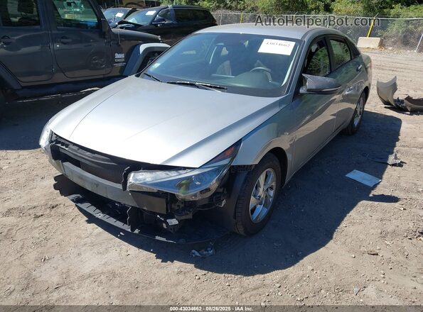 5NPLL4AG4PH092430 2023 HYUNDAI ELANTRA Silver Vista tres cuartos delantera izquierda