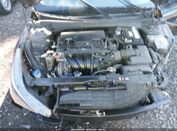 5NPLL4AG9MH041484 2021 HYUNDAI ELANTRA Gray 