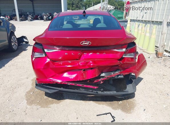 5NPLL4AGXMH049643 2021 HYUNDAI ELANTRA Red 
