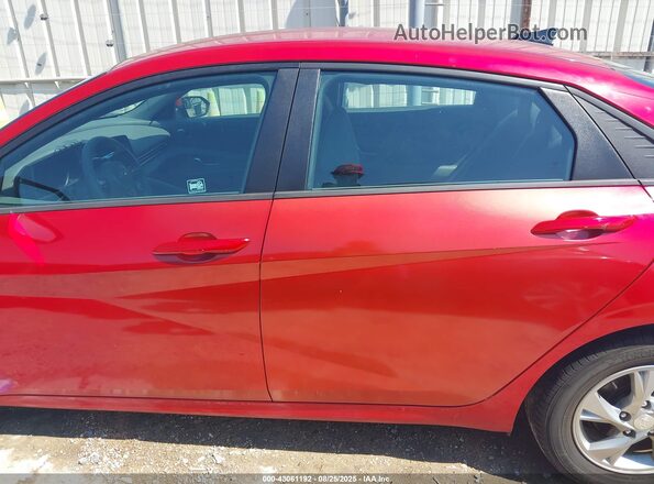 5NPLL4AGXMH049643 2021 HYUNDAI ELANTRA Red Widok wnętrza 360 stopni