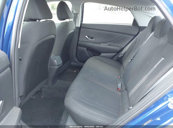 5NPLM4AG3MH021924 2021 HYUNDAI ELANTRA Blue Вид наклейки з VIN-кодом