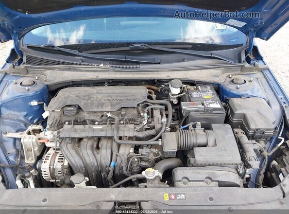 5NPLM4AG3MH021924 2021 HYUNDAI ELANTRA Blue Вид ззаду