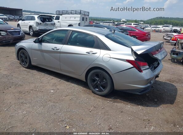 5NPLM4AG5MH008477 2021 HYUNDAI ELANTRA Silver Rear left