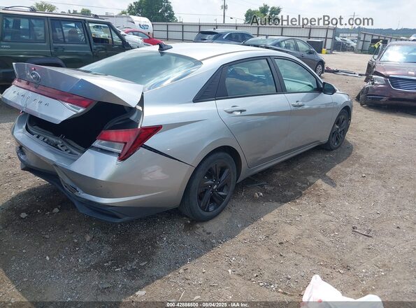 5NPLM4AG5MH008477 2021 HYUNDAI ELANTRA Silver Rear right
