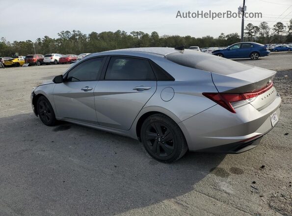 5NPLM4AG5MH045593 2021 HYUNDAI ELANTRA Silver Rear left
