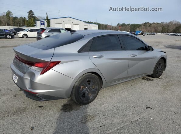 5NPLM4AG5MH045593 2021 HYUNDAI ELANTRA Silver Rear right