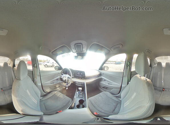 5NPLM4AG5MH045593 2021 HYUNDAI ELANTRA Silver VIN sticker view