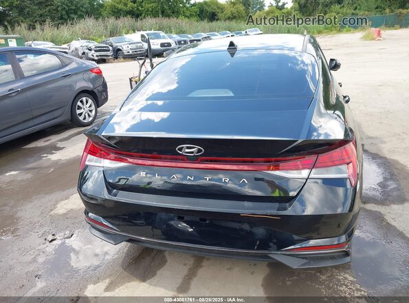 5NPLN4AG5NH071982 2022 HYUNDAI ELANTRA Black 