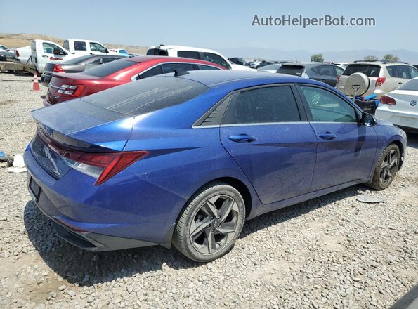 5NPLP4AG3NH069772 2022 HYUNDAI ELANTRA Blue 