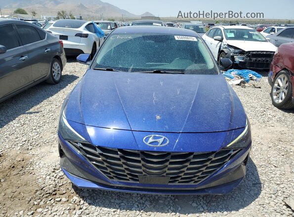 5NPLP4AG3NH069772 2022 HYUNDAI ELANTRA Blue 