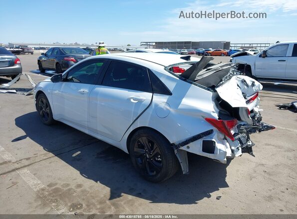 5NPLS4AG3MH048899 2021 HYUNDAI ELANTRA White Tył lewy
