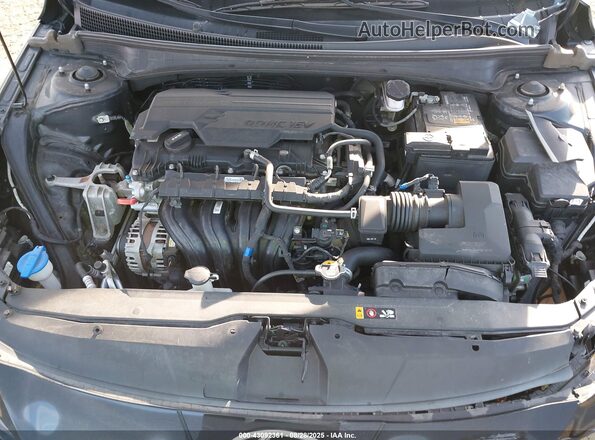 5NPLS4AG3MH051950 2021 HYUNDAI ELANTRA Black Հետևի տեսք
