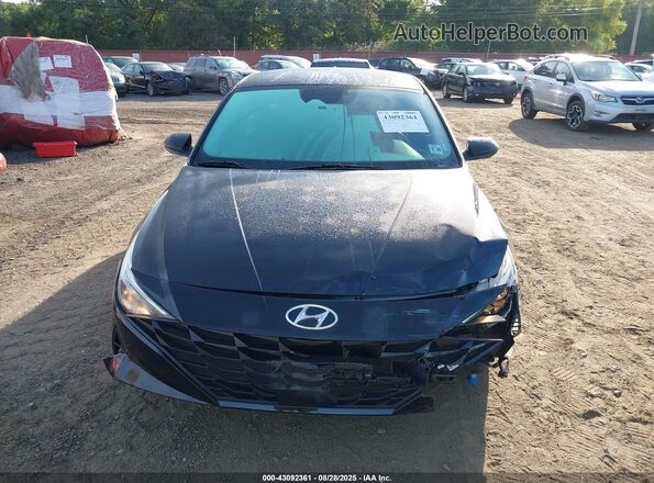 5NPLS4AG3MH051950 2021 HYUNDAI ELANTRA Black Սարքավորումների վահանակի տեսք