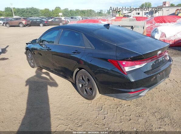 5NPLS4AG3MH051950 2021 HYUNDAI ELANTRA Black Հետևի ձախ