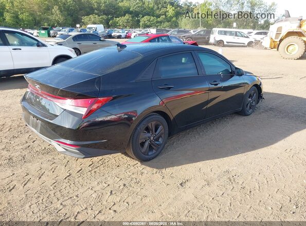 5NPLS4AG3MH051950 2021 HYUNDAI ELANTRA Black Հետևի աջ