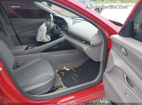5NPLS4AG7MH005229 2021 HYUNDAI ELANTRA Red Vista interior delantera