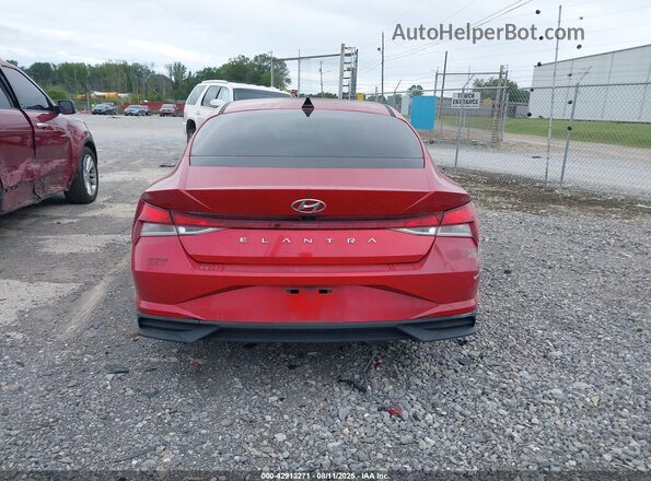5NPLS4AG7MH005229 2021 HYUNDAI ELANTRA Red 