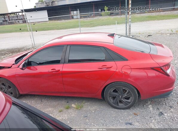 5NPLS4AG7MH005229 2021 HYUNDAI ELANTRA Red Vista interior de 360 grados