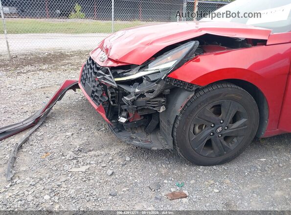 5NPLS4AG7MH005229 2021 HYUNDAI ELANTRA Red Vista frontal