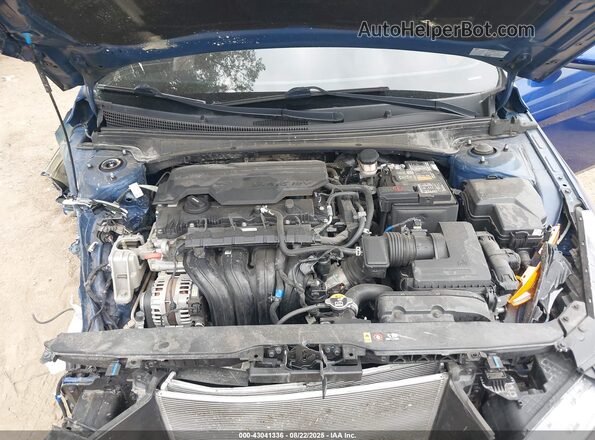 5NPLS4AG9PH098419 2023 HYUNDAI ELANTRA Blue უკანა ხედი