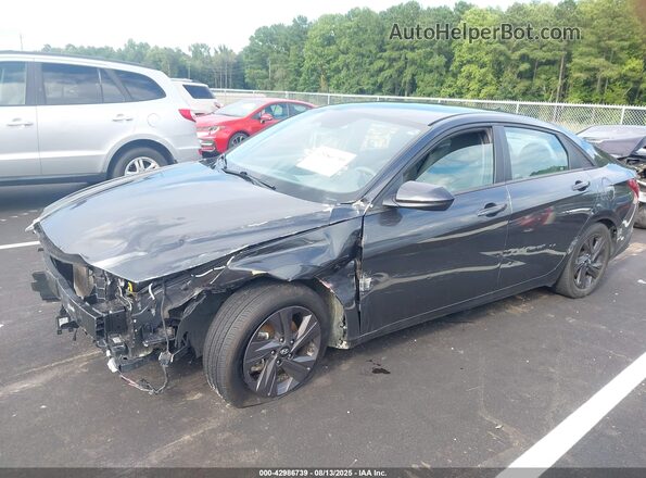 5NPLS4AGXNH085224 2022 HYUNDAI ELANTRA Серый Передняя левая четверть