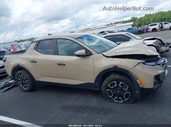 5NTJB4DE6RH107664 2024 HYUNDAI SANTA CRUZ Желто-коричневый Панорамный вид салона 360°