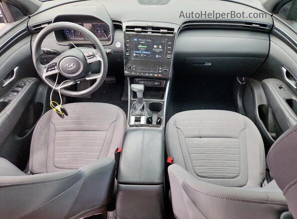 5NTJBDAE0RH079803 2024 HYUNDAI SANTA Gray Вид панелі приладів