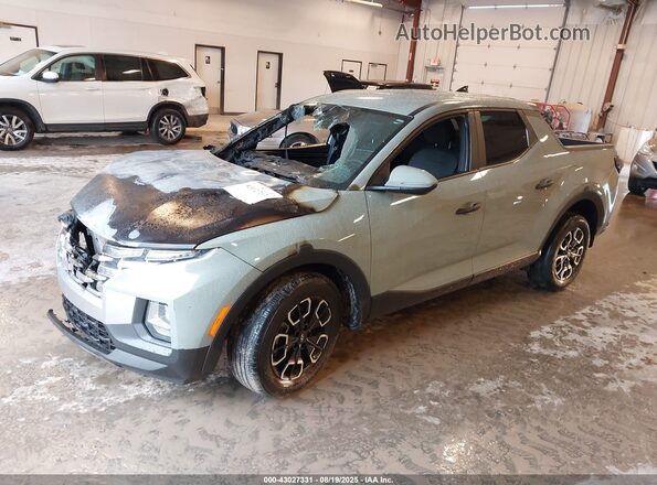 5NTJBDAEXPH068918 2023 HYUNDAI SANTA CRUZ Зеленый Передняя левая четверть