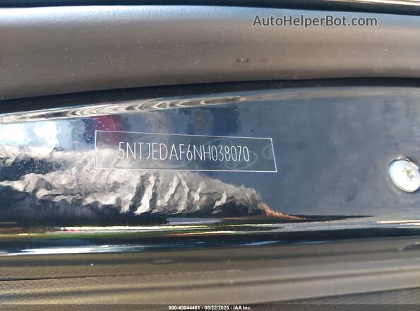 5NTJEDAF6NH038070 2022 HYUNDAI SANTA CRUZ Black Engine compartment view