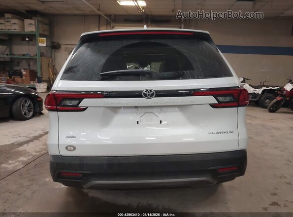 5TDAAAB51SS074950 2025 TOYOTA GRAND HIGHLANDER White 