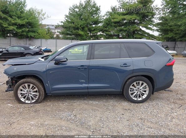 5TDAAAB52RS034239 2024 TOYOTA GRAND HIGHLANDER Gray Widok wnętrza 360 stopni