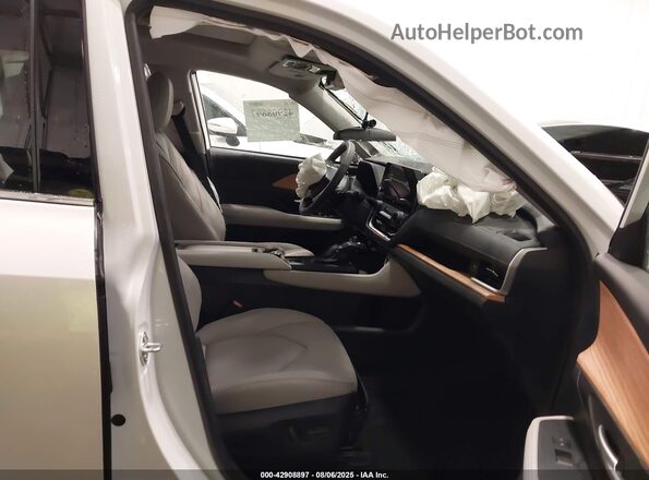 5TDAAAB55RS063086 2024 TOYOTA GRAND HIGHLANDER White Front interior view
