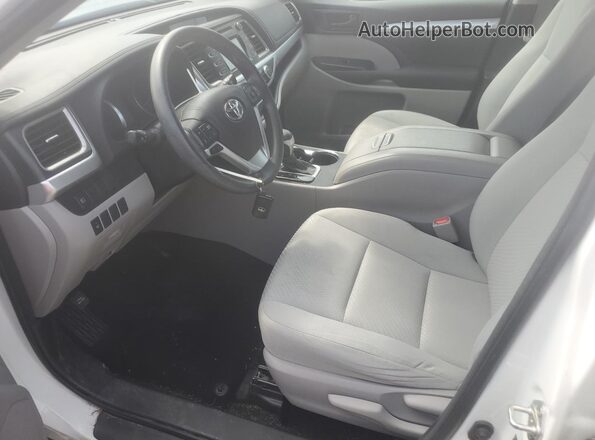 5TDBGRFH3JS048273 2018 TOYOTA HIGHLANDER HYBRID White 