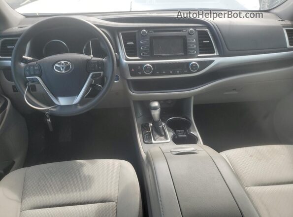 5TDBGRFH3JS048273 2018 TOYOTA HIGHLANDER HYBRID White 