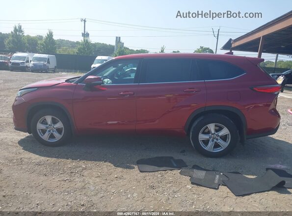 5TDBZRBH2LS048218 2020 TOYOTA LE Red 