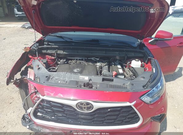 5TDBZRBH2LS048218 2020 TOYOTA LE Red Vista trasera