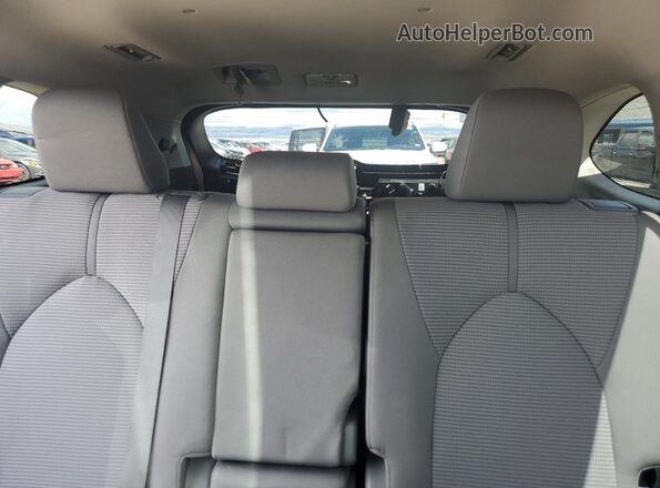 5TDBZRBH2MS130497 2021 TOYOTA HIGHLANDER Gray უკანა სავარძლების ხედი