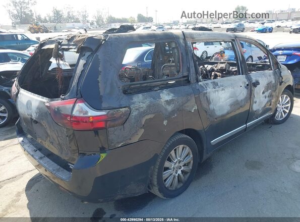 5TDDZ3DC6HS160678 2017 TOYOTA LIMITED Black Trasero derecho