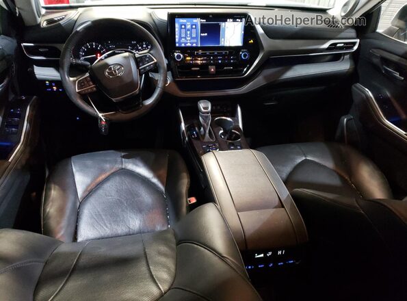 5TDDZRBH4LS010529 2020 TOYOTA LIMITED White წინა პანელის ხედი