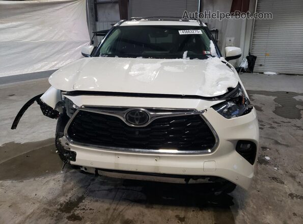 5TDDZRBH4LS010529 2020 TOYOTA LIMITED White წინა ხედი