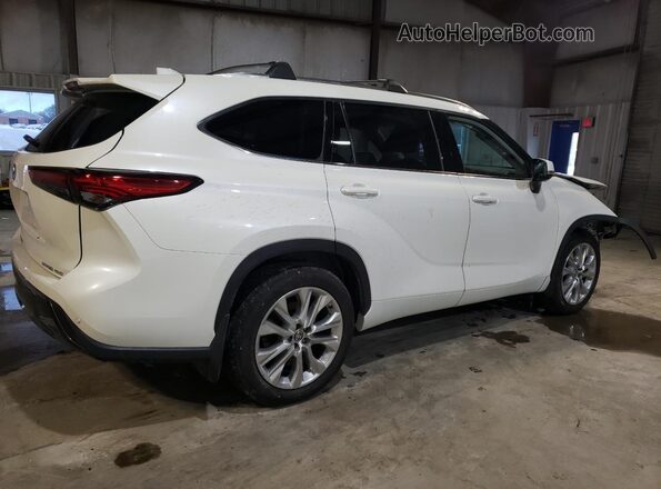 5TDDZRBH4LS010529 2020 TOYOTA LIMITED White უკანა მარჯვენა